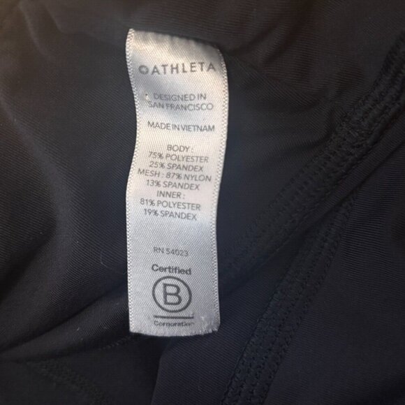 Athleta Womens Match Point Skort Black Camo Stretch Gripper Liner Shorts XL - Picture 7 of 7